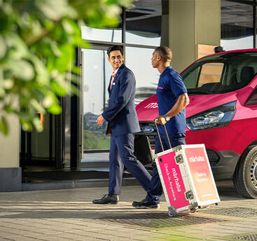 marhaba Check-in Anywhere representatives 